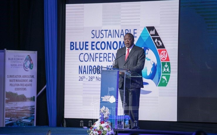 Uhuru Kenyatta on Blue Economy