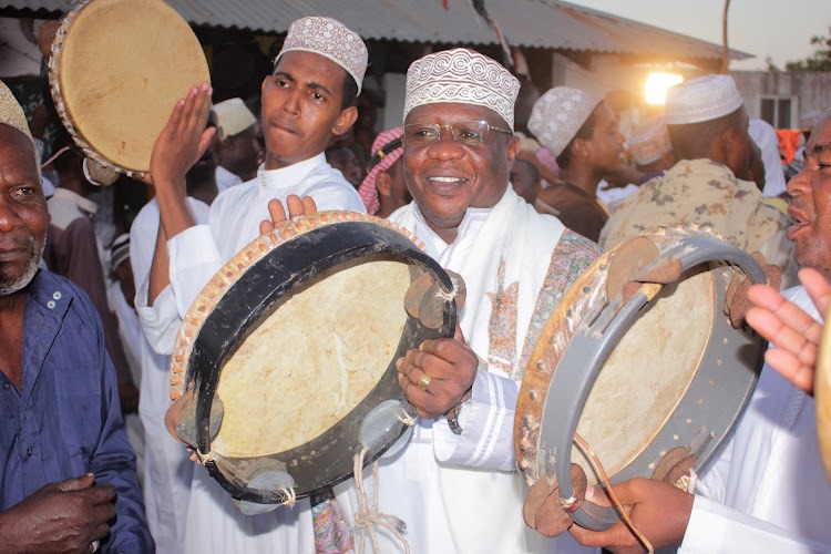 Kilifi North MP Owen Baya joins Muslim faithful on the 28th of last month