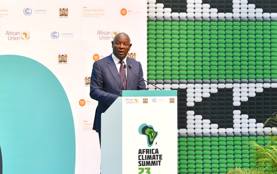 Equity Group Managing Director and CEO Dr. James Mwangi during the 2023 Africa Climate Summit. Equity Bank Kenya has been recognized as the top global performer by the International Finance Corporation (IFC), a member of the World Bank Group, for the 2023 Climate Assessment for Financial Institutions (CAFI) Awards for Climate Reporting. The Bank has reported the highest number of transactions for climate-related financing among the 258 participating financial institutions globally